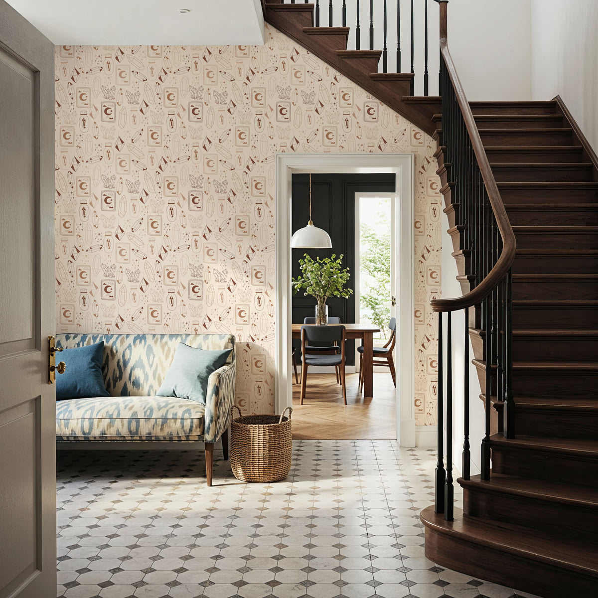 Tarot of Gemstones Mural Wallpaper - room preview 06