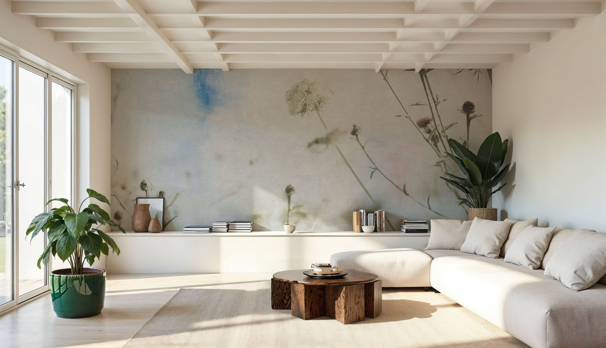 Wild Flowers II Mural Wallpaper - room preview 06