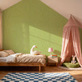 Coastal Dripping Green Mural Wallpaper - room preview 06