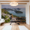 Coastal Stairway Mural Wallpaper - room preview 06