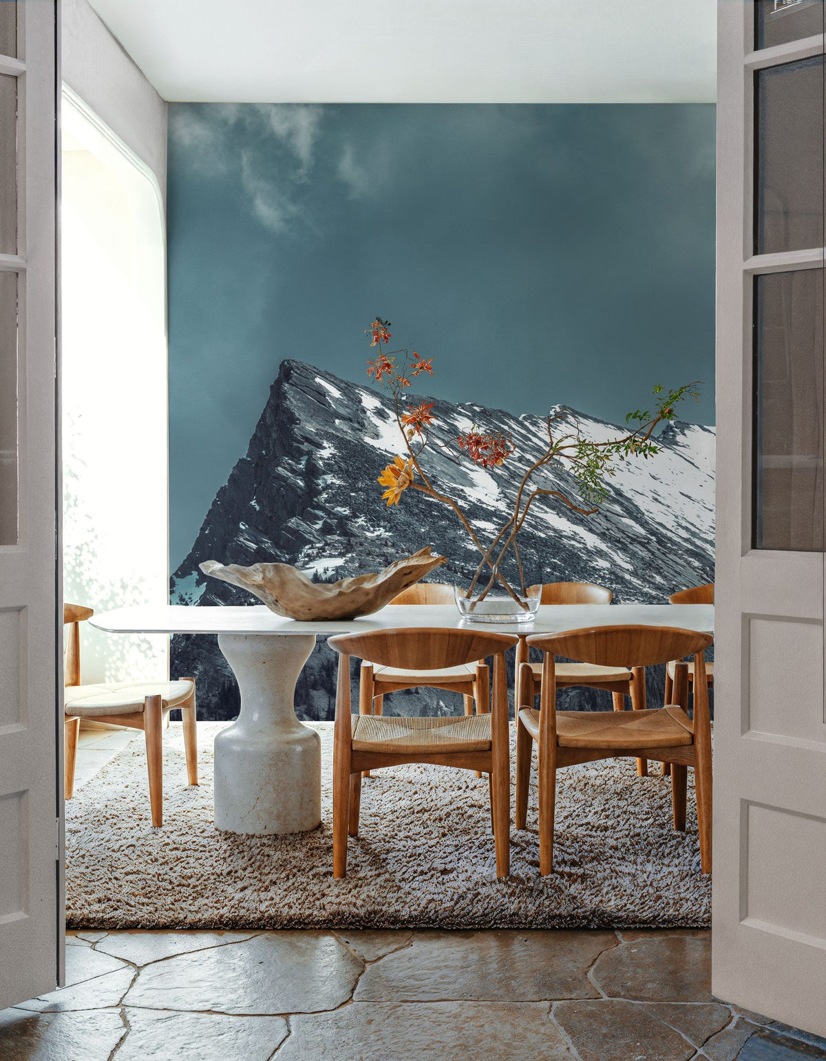 Jasper Mountain Series II Mural Wallpaper - room preview 06