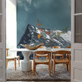 Jasper Mountain Series II Mural Wallpaper - room preview 06