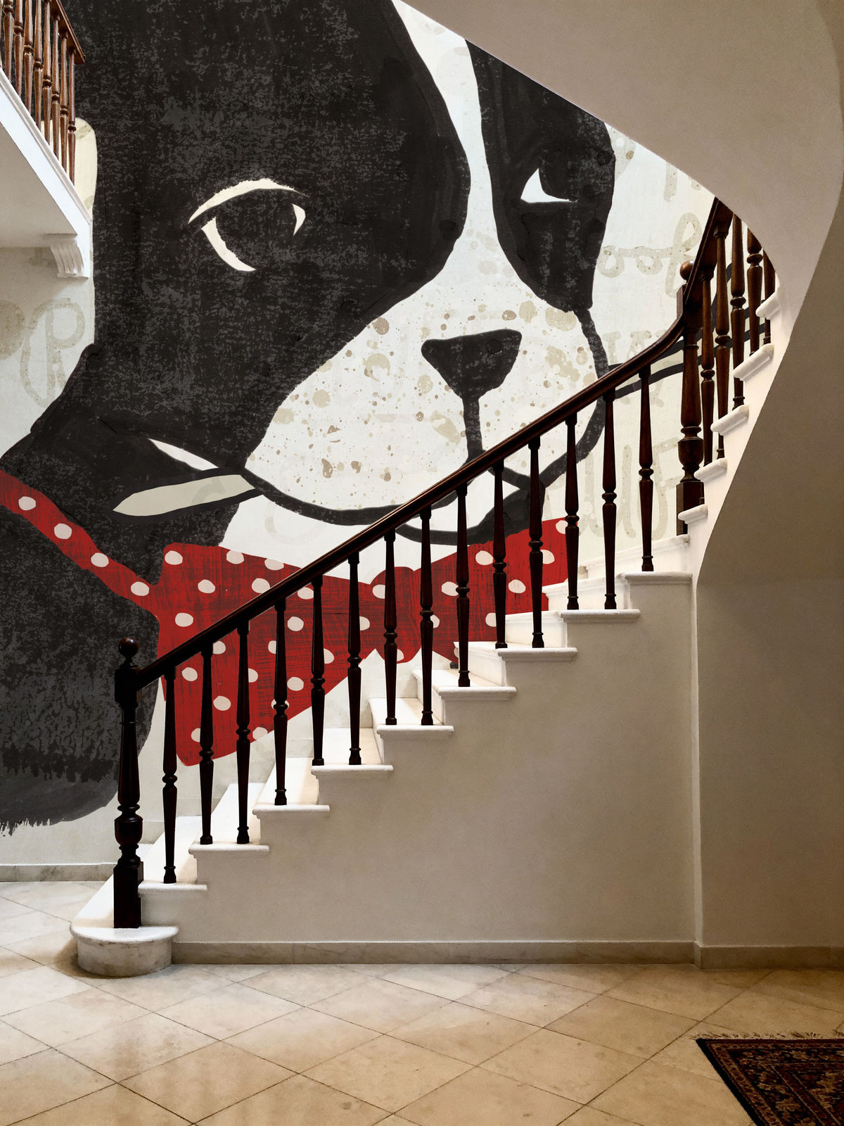 Puppy Love I Mural Wallpaper - room preview 06