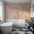 Leaves on Mars Mural Wallpaper - room preview 06