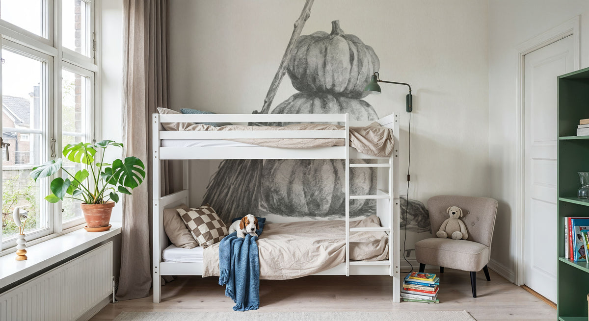 Spooky Halloween VI Mural Wallpaper - room preview 06