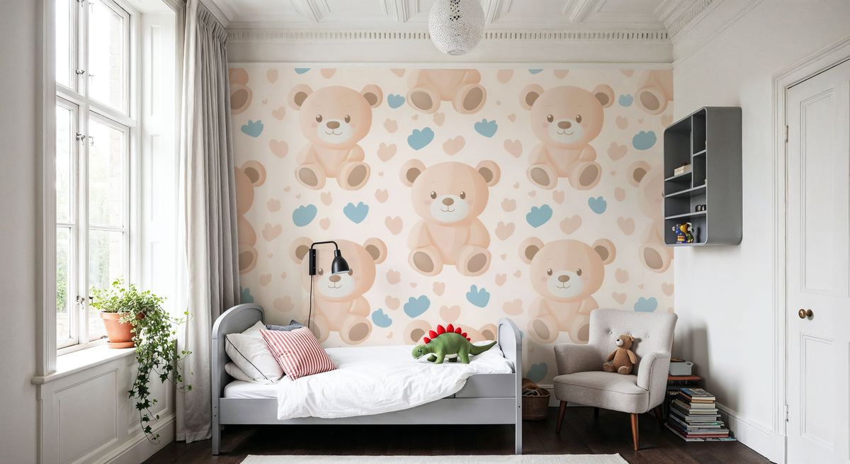 Teddy Bears Mural Wallpaper - room preview 06