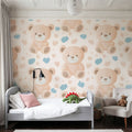 Teddy Bears Mural Wallpaper - room preview 06