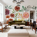 Flower Fest Mural Wallpaper - room preview 06