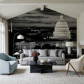 Capital Twilight Mural Wallpaper - room preview 06