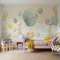 Rabbits & Balloons Mural Wallpaper - room preview 06