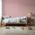 Faux Sand Stucco Finish, Blush Mural Wallpaper - room preview 06