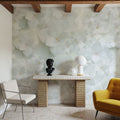 Hydrangea Whites Mural Wallpaper - room preview 06