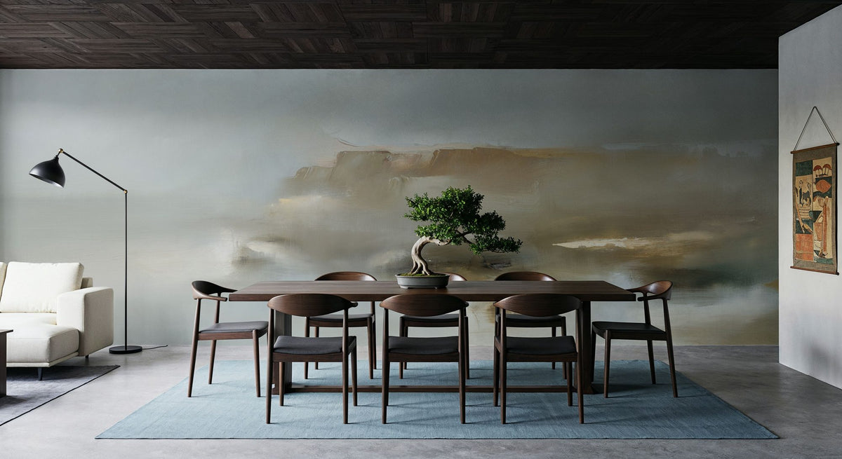 Coastal Reverie Mural Wallpaper - Neutral Tone - room preview 06