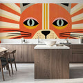 Happy Cat II Mural Wallpaper - room preview 06