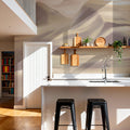 Oil Mountain, Mocha Mural Wallpaper - room preview 06