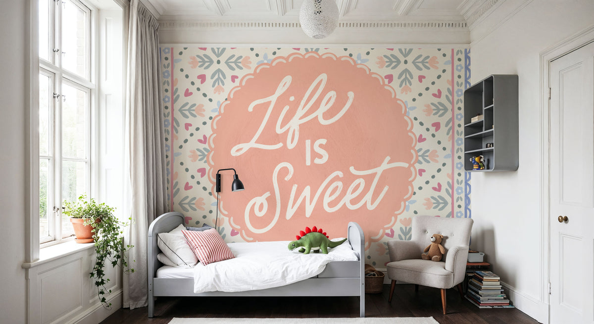 Blooming Spring V Mural Wallpaper - room preview 06