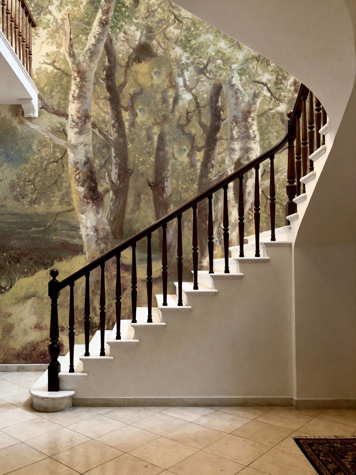 Forest Immersion Mural Wallpaper - room preview 06