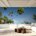 Hirifa Beach Mural Wallpaper - room preview 06