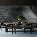 British Columbia Grizzly Portrait Mural Wallpaper - room preview 06