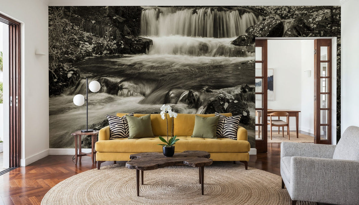Canmore Creek Hidden Falls Mural Wallpaper - room preview 06