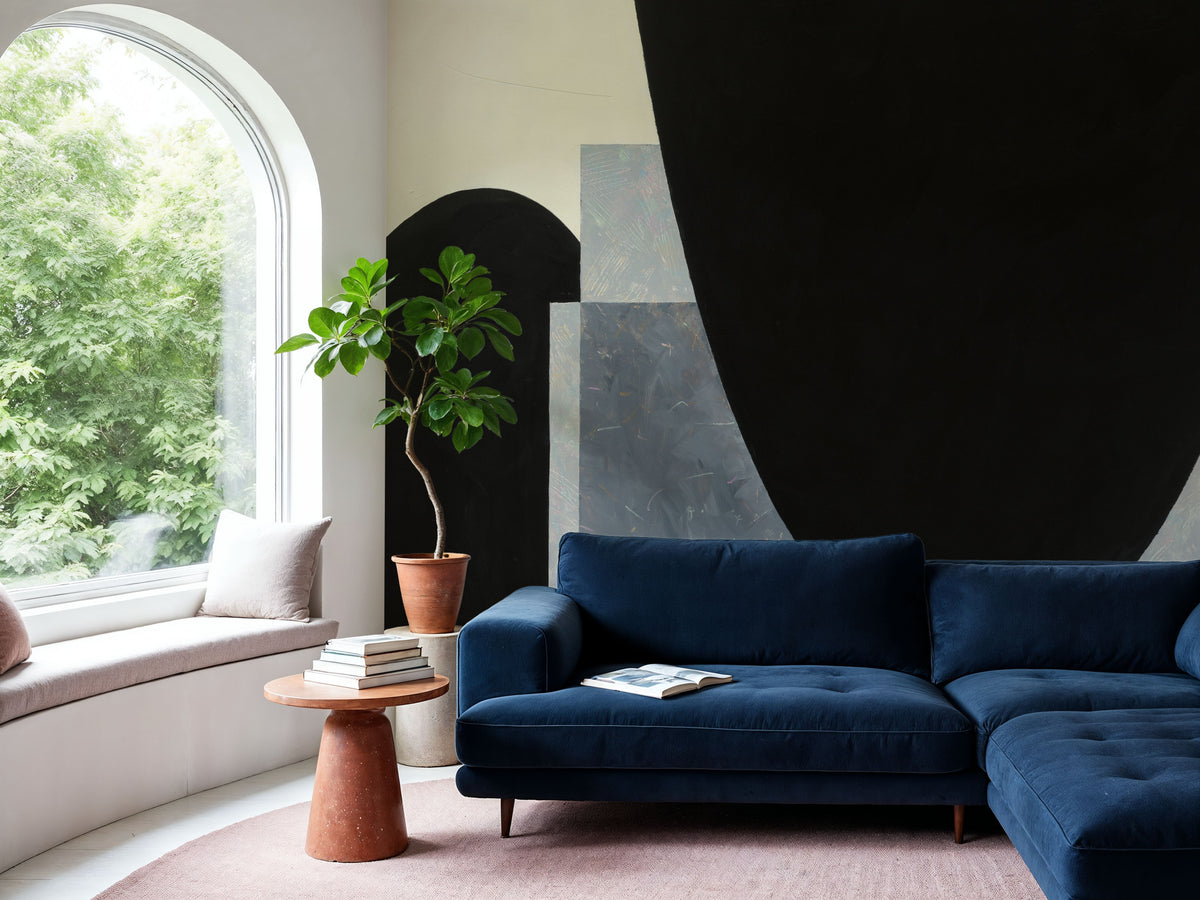 Blackbird Mural Wallpaper - room preview 06
