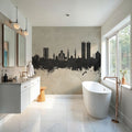 Ras Al Khaimah Skyline Concrete Mural Wallpaper - room preview 06