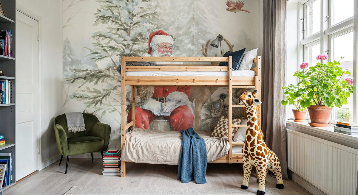 Woodland Santa II Mural Wallpaper - room preview 06