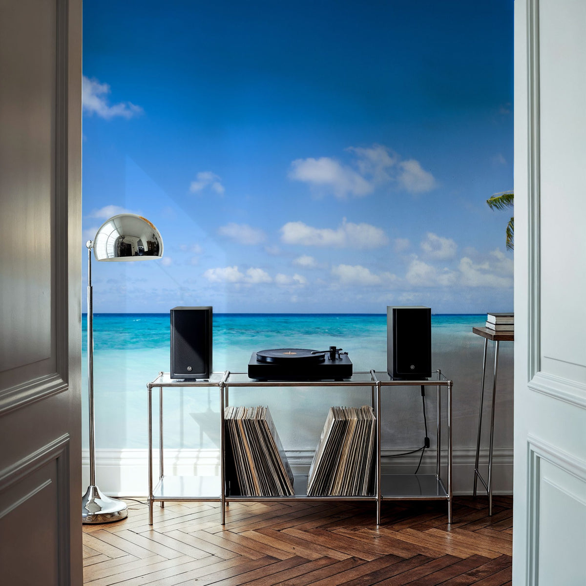 Fakarava Beach Mural Wallpaper - room preview 06