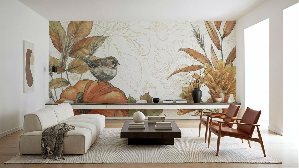 Harvest Home II Mural Wallpaper - room preview 06