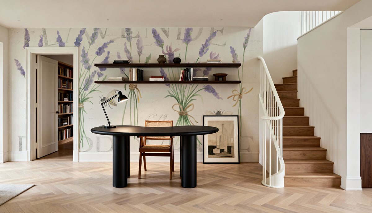 Lavender Fields IV Mural Wallpaper - room preview 06