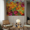 Cosmos in the Field Mural Wallpaper - room preview 06