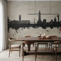 Le Havre France Skyline Concrete Mural Wallpaper - room preview 06