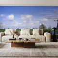 Dutch Riverside Windmill Mural Wallpaper - room preview 06