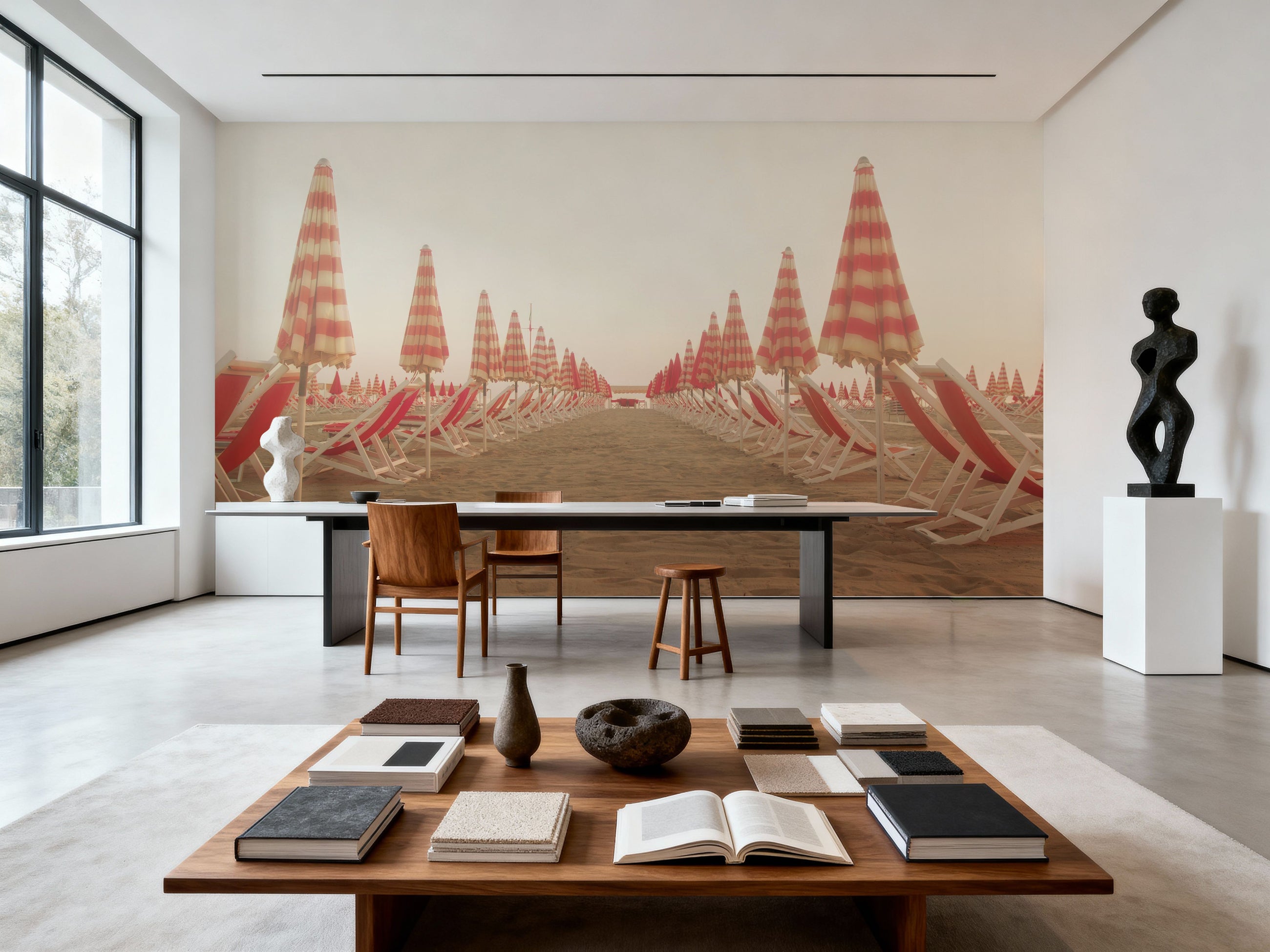 At the Beach I Mural Wallpaper