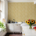 Swaying Lines, Hay Mural Wallpaper - room preview 06