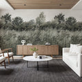 Meadow Whisper, Pine Green Mural Wallpaper - room preview 06