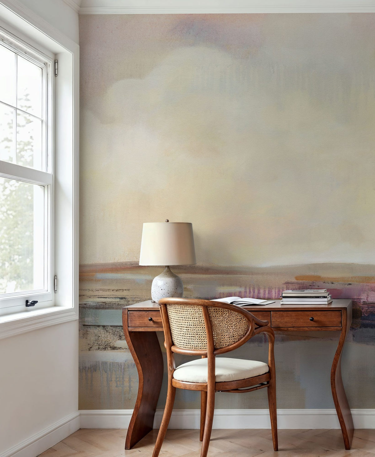 Billowing Clouds Mural Wallpaper - room preview 06