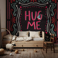 Love Sentiments Hug Me Mural Wallpaper - room preview 06