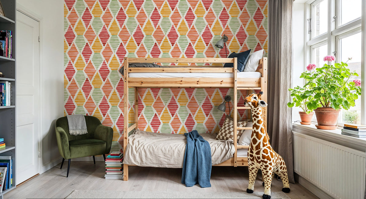 Harvest Time Multi Mural Wallpaper - room preview 06