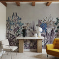 Field of Dreams Blue Mural Wallpaper - room preview 06