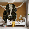 Skyline Longhorn Mural Wallpaper - room preview 06