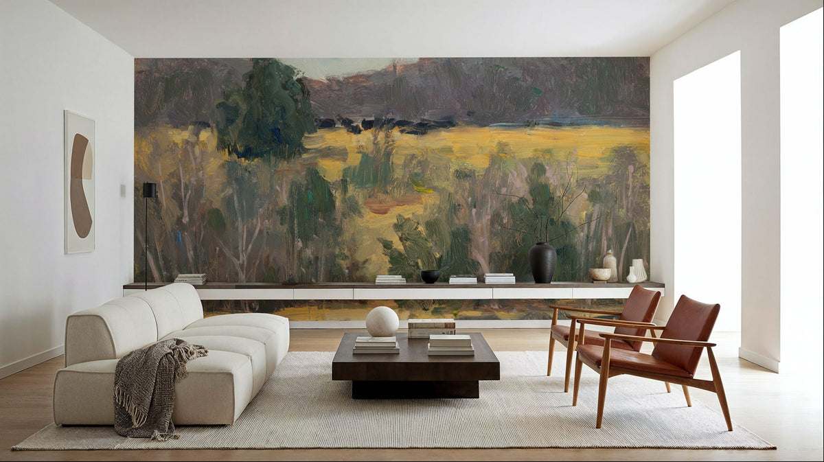 Winter Reflections Mural Wallpaper - room preview 06