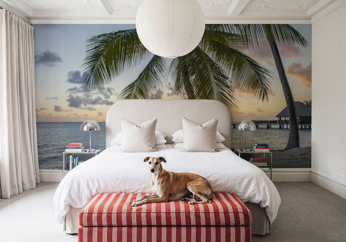 Rangiroa Sunset Mural Wallpaper - room preview 06