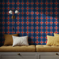 Seafood Shanty Blue VI Mural Wallpaper - room preview 06