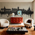 Maldon England Skyline Concrete Mural Wallpaper - room preview 06