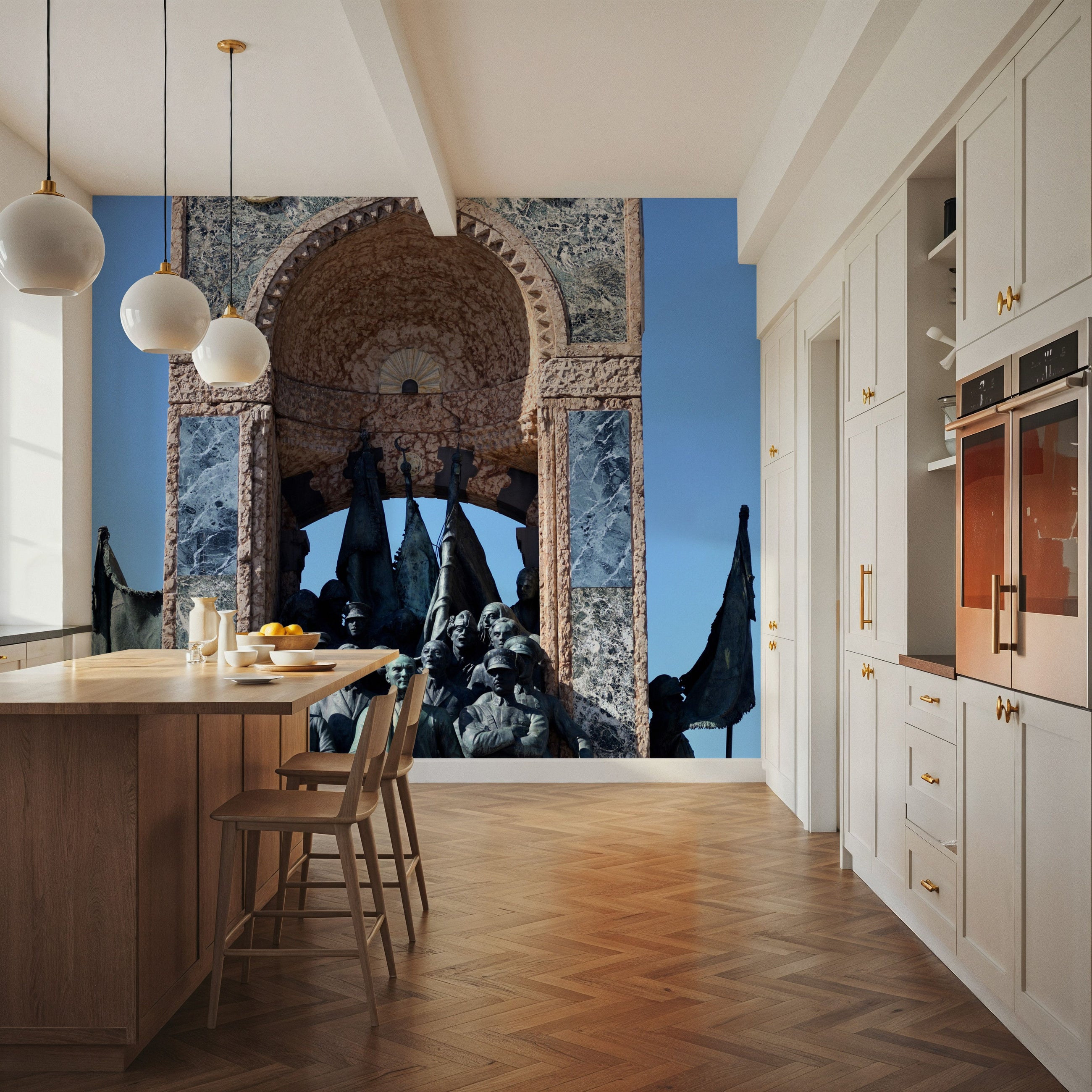 Historic Monument Mural Wallpaper