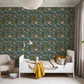 Forest Surprise, Spinach Mural Wallpaper - room preview 06