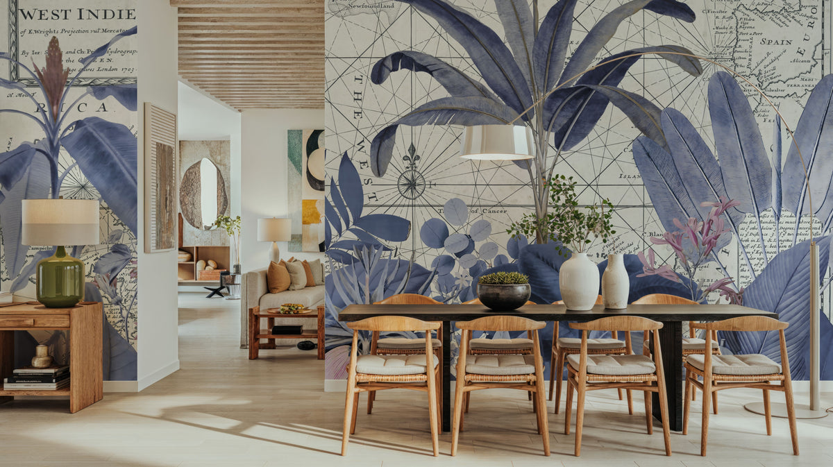 Exotic Wildlife V-II Mural Wallpaper - room preview 06