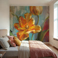 Parrot Tulips I Mural Wallpaper - room preview 06
