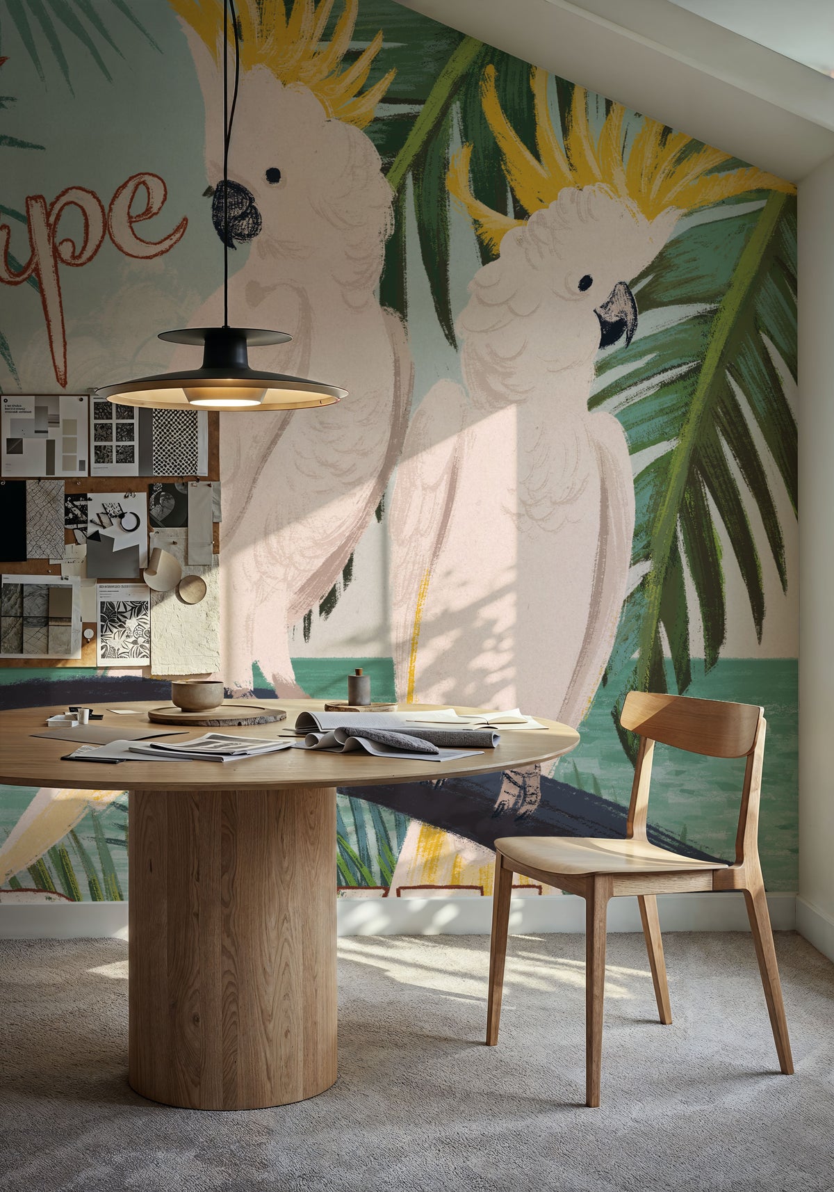 Welcome to Paradise IV Mural Wallpaper - room preview 06